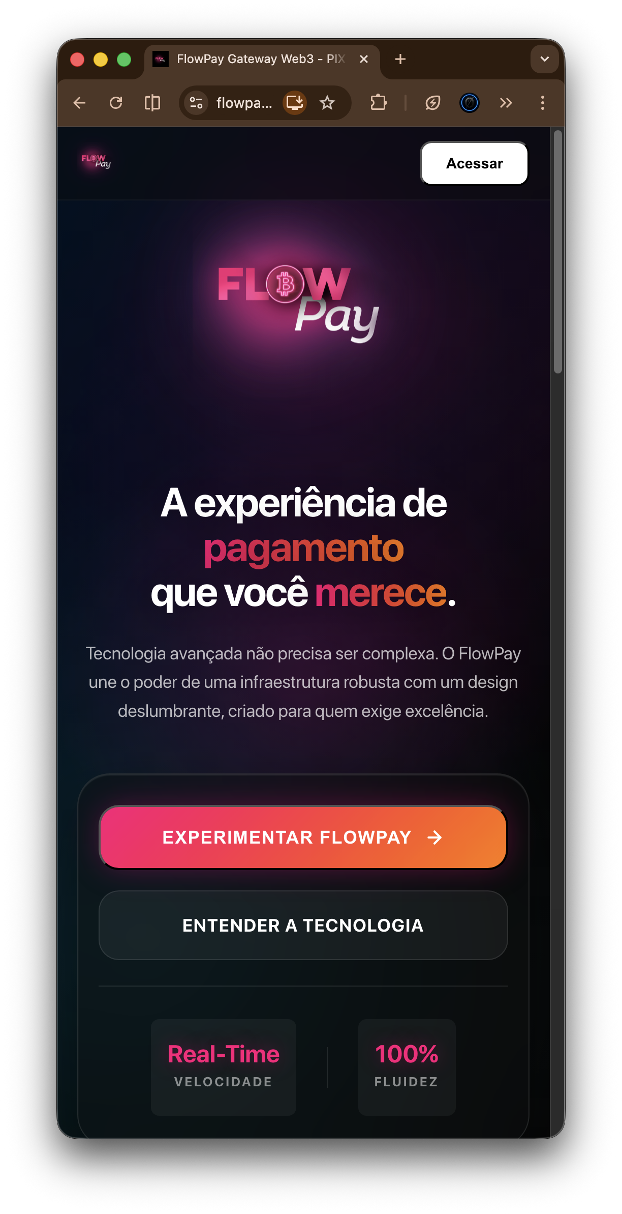 FLOWPay — Gateway de Pagamento Web3